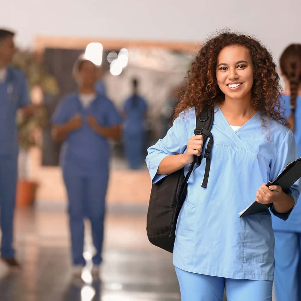 College of Nursing photo with group of nurses